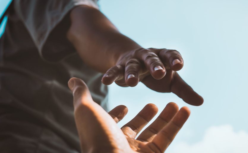 hands-reaching-out-help