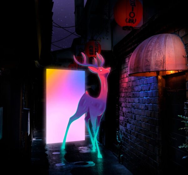 Color deer